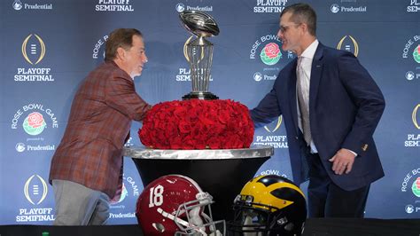 Why Alabama's Nick Saban, Michigan's Jim Harbaugh could both move on ...