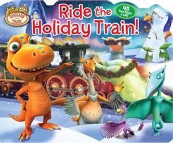 Dinosaur Train Holiday Christmas Book and DVD- The Spring Mount 6 Pack