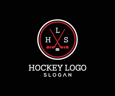 Creative Hockey Logo Design Vector Template. 10073207 Vector Art at ...