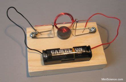 Magnet Motor (A very simple DC motor) | Science projects, Electric ...