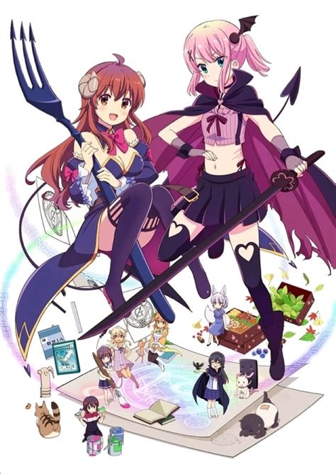 The Demon Girl Next Door Season 2 Updated Visual : anime