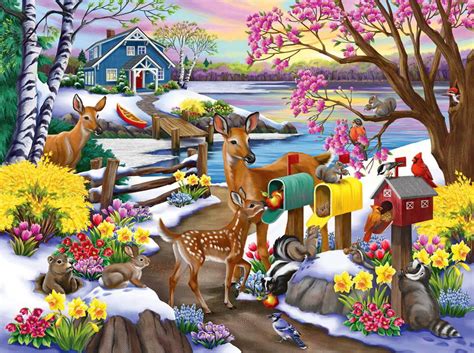 Pin by 書 郝 on Animals_birds | Larger piece jigsaw puzzles, Painting, 500 piece jigsaw puzzles