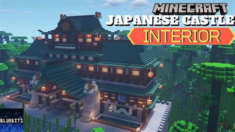 Minecraft Tutorial - How to Build the Japanese Castle Interior - YouTube