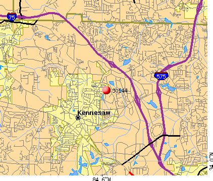 Kennesaw Georgia Map