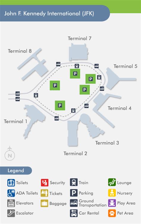 Jfk Terminal 4 Map