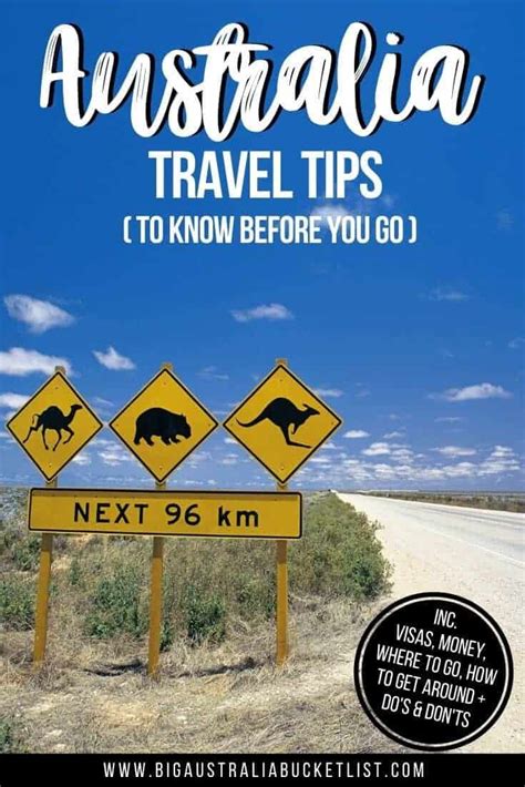 25+ ESSENTIAL Travel Tips For Australia (Know Before You Go!) | Big ...