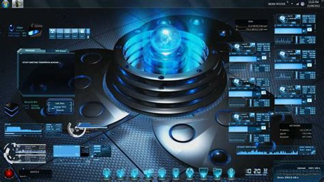 My custom PC Desktop & user interface - YouTube