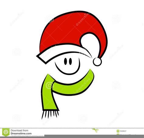 smiley face with santa hat clipart 10 free Cliparts | Download images ...