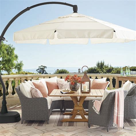 11' Cantilever Round Side Mount Umbrella | Frontgate