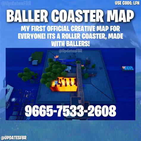 I made a creative map that is a roller coaster with ballers! It’s my ...