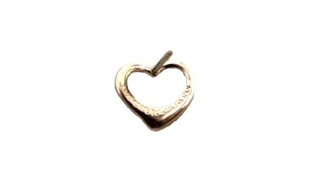 Authentic Tiffany & Co. Sterling Silver 925 Open Heart Earrings – Paris Station Shop