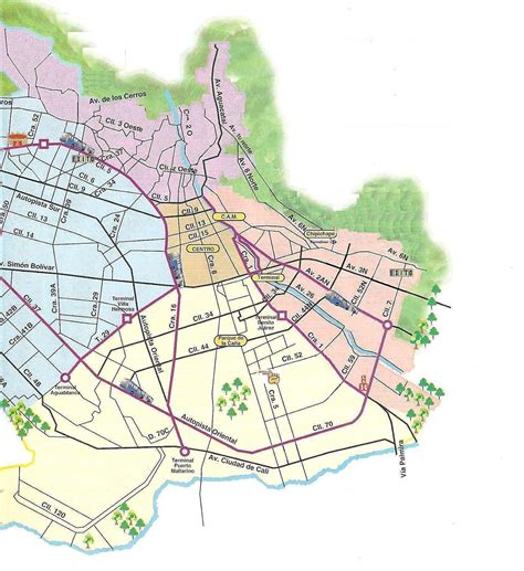 Mapa De Cali