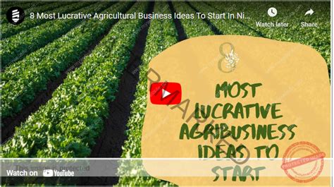 25 Agriculture Facts In Nigeria [All You Need To Know] - Agrolearner.com