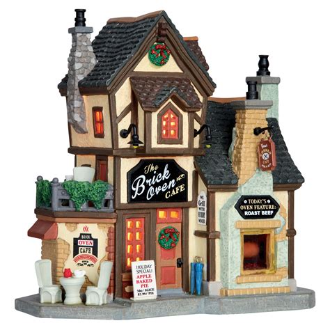 Lemax Village Collection Christmas Village Building, The Brick Oven Café