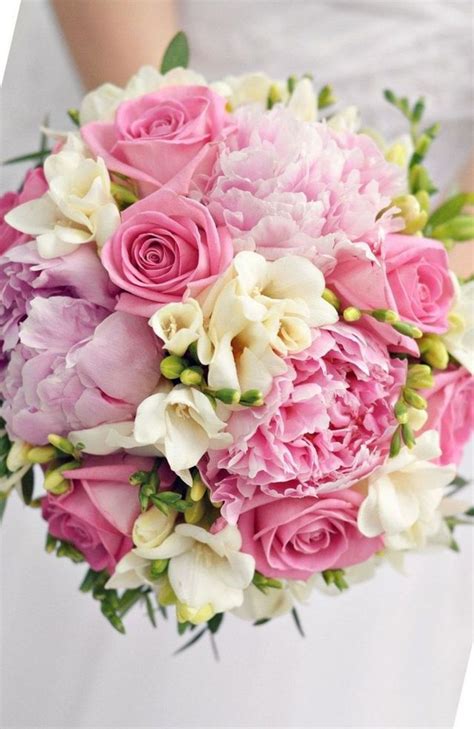 Wedding Bouquet of Freesia