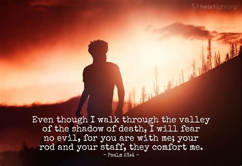 Psalm 23:4 — Today's Verse for Sunday, September 17, 2017