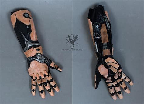 Cyber arm glove for cosplay costume v.1 Deus Ex cyborg Ivan | Etsy