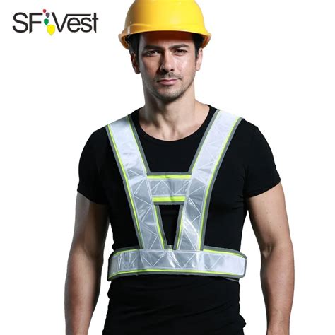 SFVest company logo printing safety reflective vest logo can be printed ...