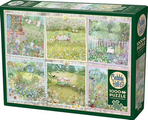 Cottage Garden - Lucy Grossmith | Cobble Hill | 1000 Pieces | Jigsaw P – Puzzles