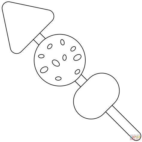 Oden Emoji coloring page | Free Printable Coloring Pages