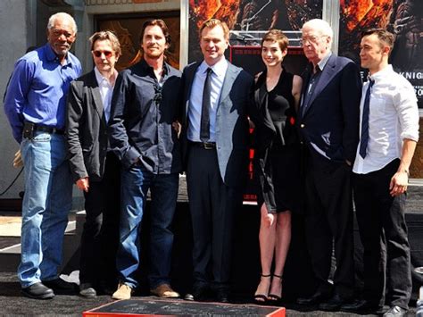 The Dark Knight Rises Cast at Grauman's Chinese Theatre - Reel Life ...