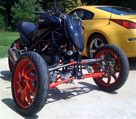 Reverse Trike Club & Street Driven Quads | Reverse trike, Trike, Custom ...