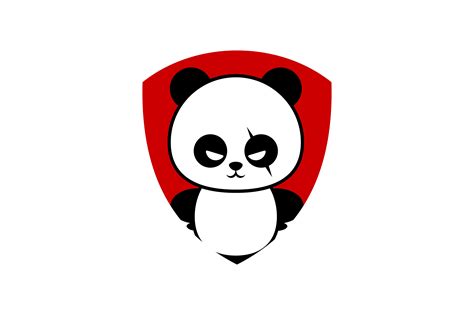 Panda Logo Graphic by skyacegraphic0220 · Creative Fabrica