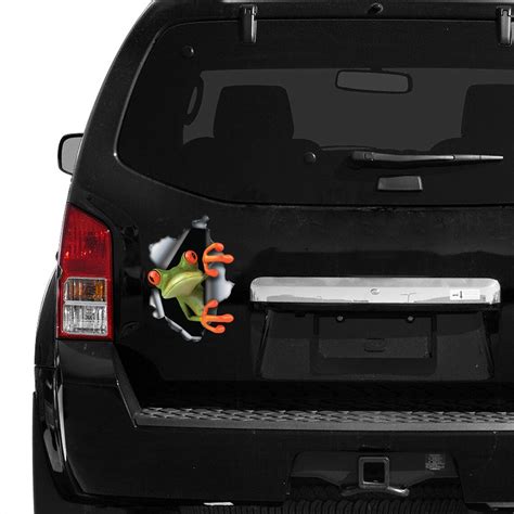 Frog Car Decal Frog Magnet Frog Sticker Frog Decal - Etsy