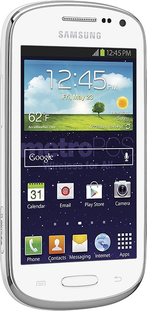 Best Buy: MetroPCS Samsung Galaxy Exhibit 4G No-Contract Cell Phone ...