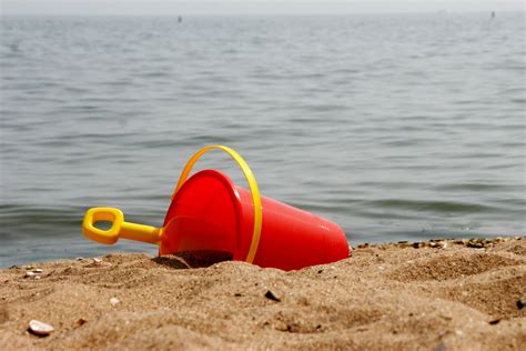 Red Beach Bucket | Beach bucket, Summer bucket lists, Bucket