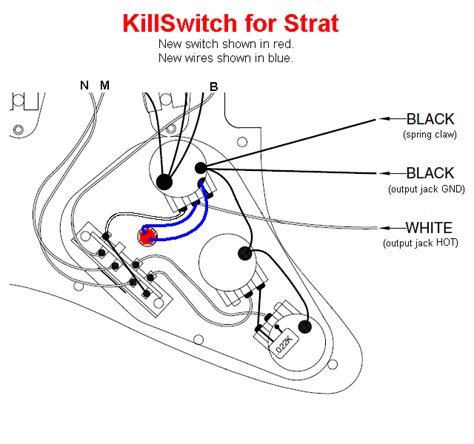 Guitar Killswitch Wiring Diagram - Wiring Diagram Pictures