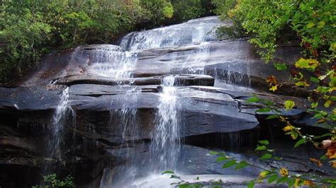 Four Waterfalls in The Pisgah National Forest - Transylvania County, NC - YouTube