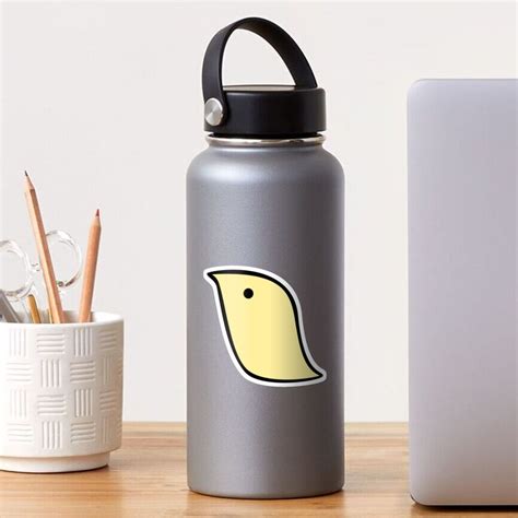 "Nichijou Bird" Sticker by SkillPrism | Redbubble