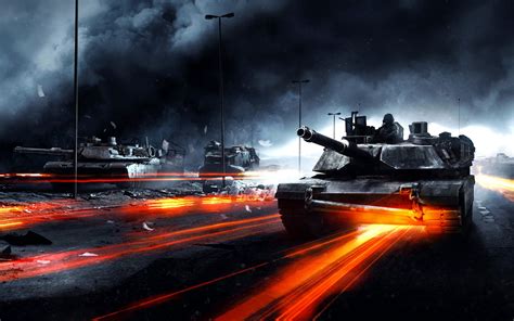 Epic Battlefield 3 HD Wallpaper: Tanks in Action