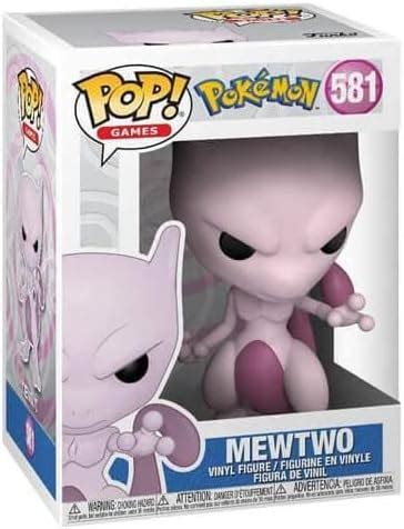 Amazon.com: Funko Pop! Games: Pokémon - Mewtwo Vinyl Figure : Toys & Games