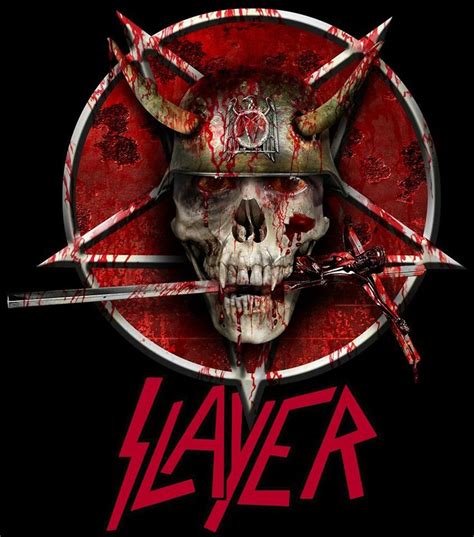 Slayer | Slayer band, Heavy metal bands art, Metal band logos