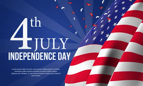 American Independence day banner template 583702 Vector Art at Vecteezy