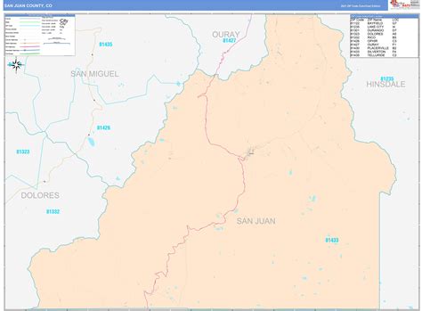 San Juan County Colorado Map Of San Juan County Co Where Is San ...