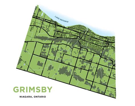 Grimsby Map Print – Jelly Brothers