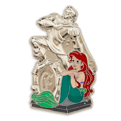 Ariel and Prince Eric Statue Pin – The Little Mermaid | shopDisney