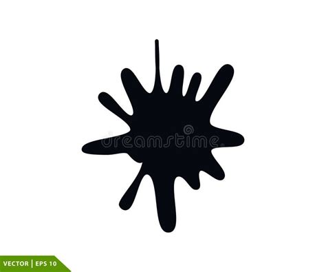 Splash Icon Vector Logo Design Template Stock Vector - Illustration of design, flat: 221144688