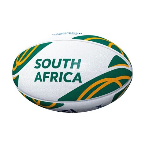 Gilbert Rugby RWC 2023 SA Supporter Ball Experience a World of Performance