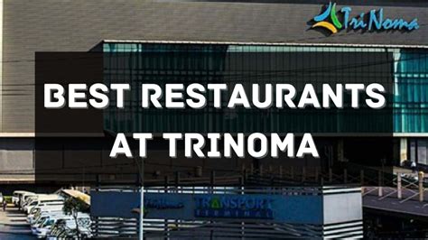 Top 12 Restaurants in Trinoma That You Must Try Philippines 2024 [Updated] — All About ...