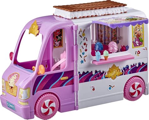 Amazon.com: Disney Princess Comfy Squad Sweet Treats Truck, Playset ...