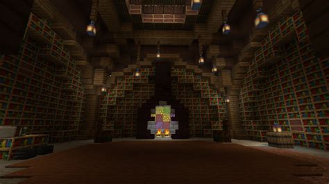 cave library thing Minecraft Map