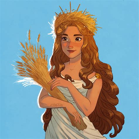 demeter goddess of the harvest #demeter #greek mythology beyond a thousand stories @tsaritsaofstory