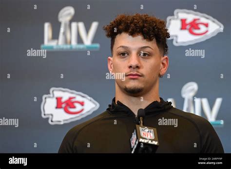 Patrick mahomes super bowl 2020 hi-res stock photography and images - Alamy