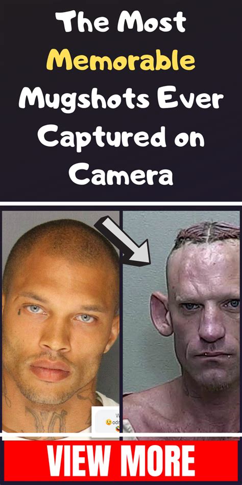 The Most Memorable Mugshots Ever Captured on Camera | How to memorize ...