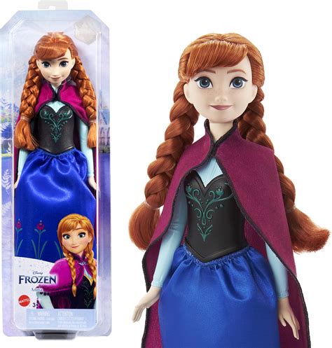 Buy Mattel Disney Princess Dolls, Anna Posable Fashion Doll with ...