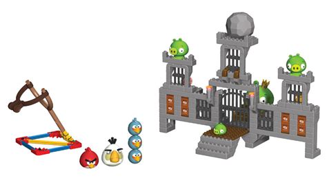 Angry Birds King Pig Castle Game Exclusive Collectible 372 Pieces Toy K ...